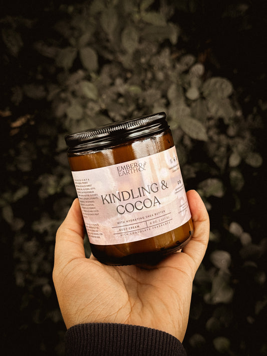 Kindling & Cocoa Body Cream | Rich Chocolate Fragrance