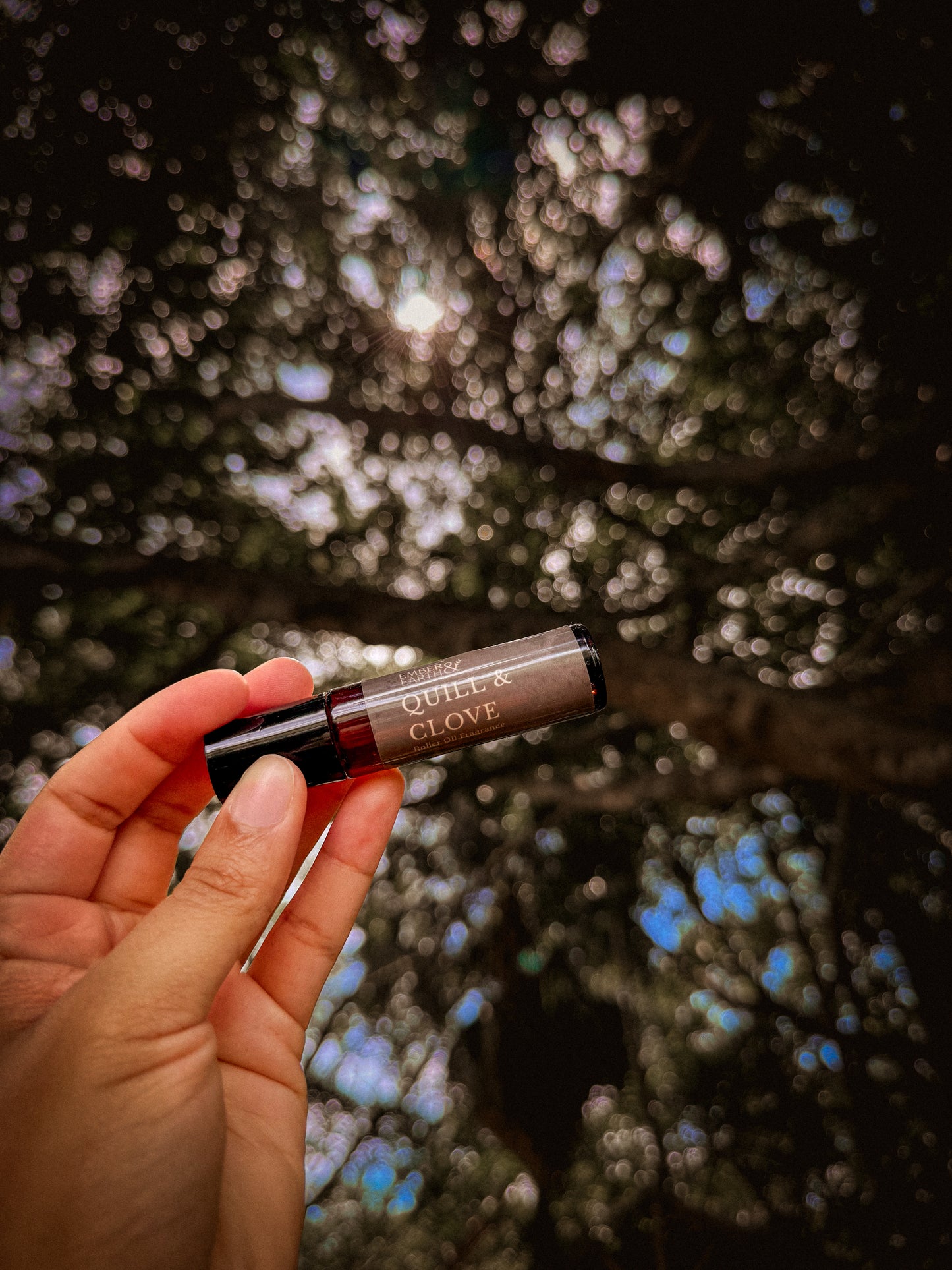 Quill & Clove Perfume Roller — Warm Chai, Maple & Vanilla Scent | 10ml Roll-On  image 2